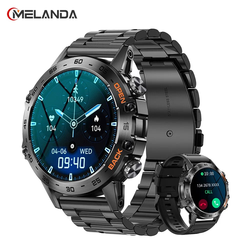 reloj inteligente MELANDA Steel 1.39" para hombre.